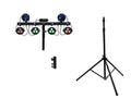 EUROLITE Set LED KLS Laser Bar Next FX-Lichtset + M-4 Boxenhochständer