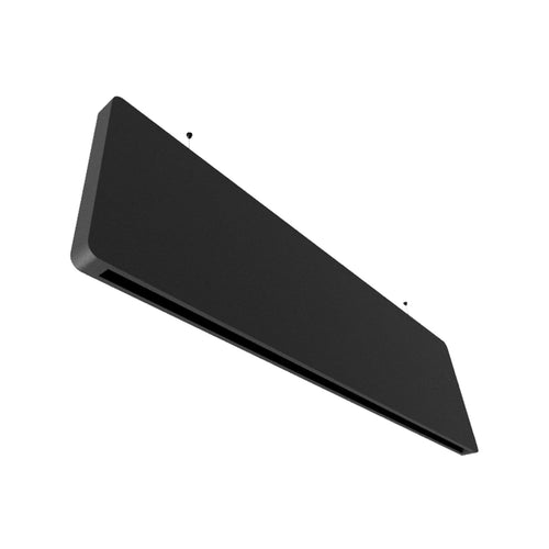 Akustik-Pendel-BAFFEL TRACK48ID (unbestückt) schwarz, 1500mm, DALI dimmbar, indirekt: 17W 3000K