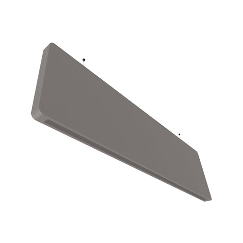 Akustik-Pendel-BAFFEL TRACK48ID (unbestückt) grau, 1500mm, DALI dimmbar, indirekt: 17W 4000K