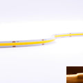 COB 24V CRI90 LED Streifen 5M 14W/m 480LED/m 10mm - Lichtfarbe: Super Warmweiß 2700K - Schutzart: IP20