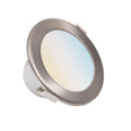 CCT LED Einbaustrahler rund 90° dimmbar - Farbe: Edelstahl-gebürstet - Ausführung: 14W Ø145mm