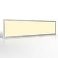 LED Panel 120x30cm 40W Rahmen silber - Lichtfarbe: Warmweiß 3000K