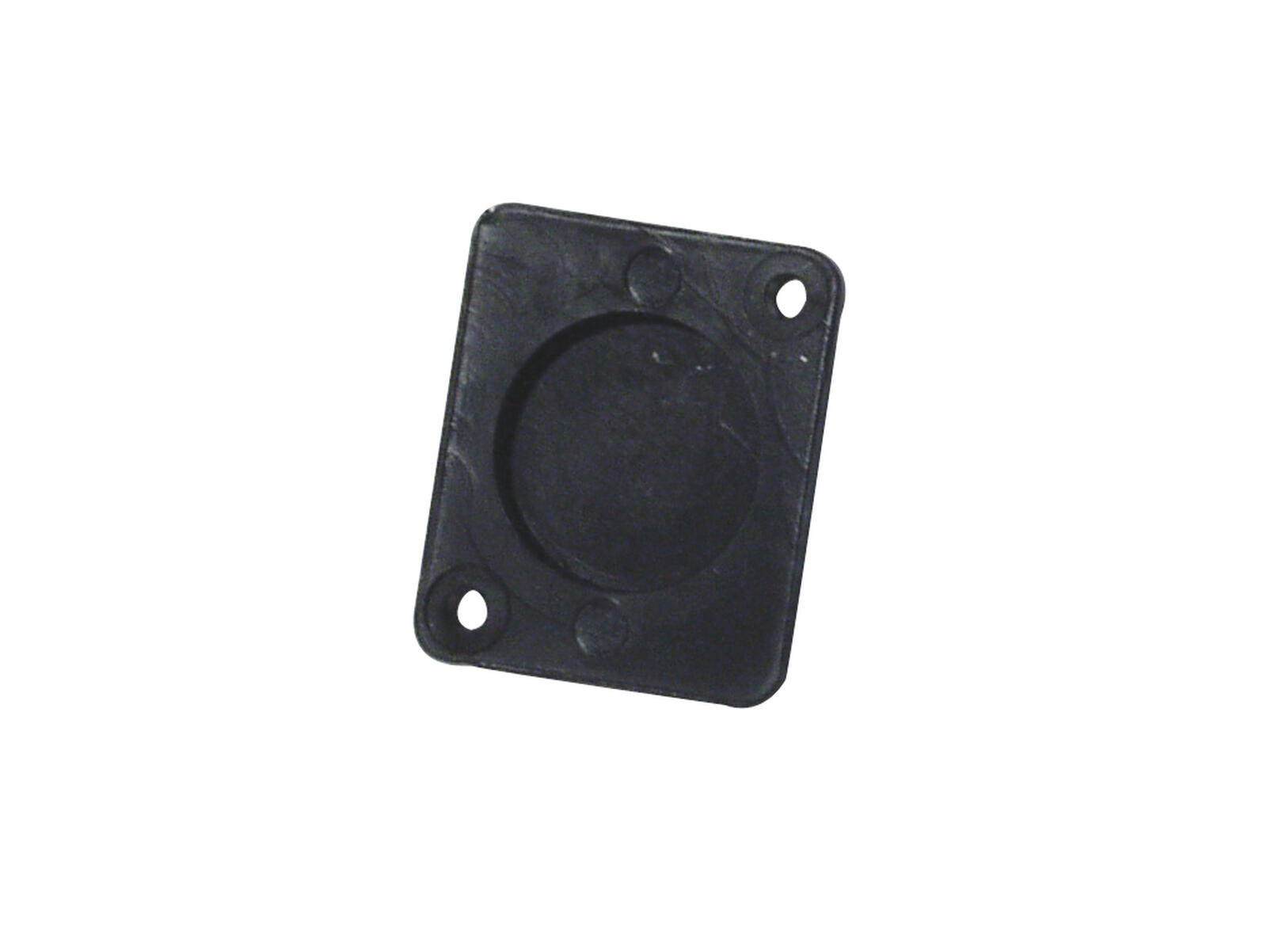 Blindstopfen für XLR, universal, schwarz