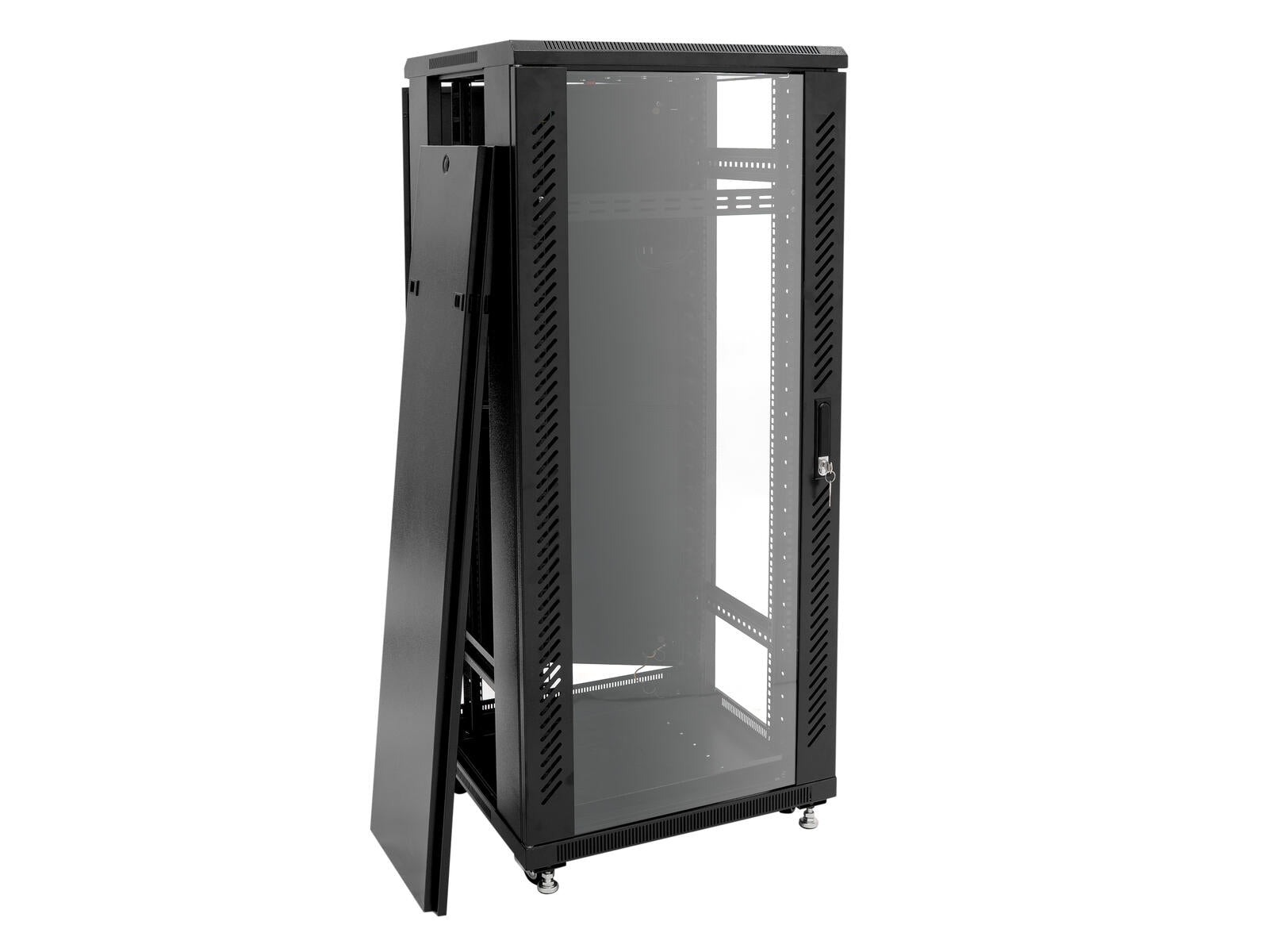 ROADINGER SSC-24 Stahlschrank mit Glastür 24HE
