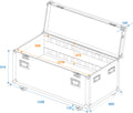 ROADINGER Universal-Tour-Case 120cm mit Rollen