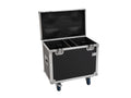 ROADINGER Flightcase 2x TMH-H380 mit Rollen