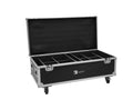 ROADINGER Flightcase 8x AKKU IP PAR 7 QCL WDMX mit Ladefunktion