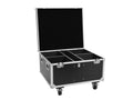 ROADINGER Flightcase 4x THA-100F MK3 mit Rollen