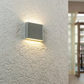 Wandleuchte Slide UP and DOWN 3000K IP54 - Watt: 6W - Farbe: Grau