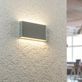 Wandleuchte Slide UP and DOWN 3000K IP54 - Watt: 12W - Farbe: Grau