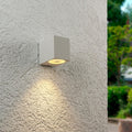 Außenleuchte Wandleuchte Frame DOWN eckig für GU10 IP54 - Farbe: Weiß