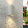 Außenleuchte Frame UP&DOWN eckig für GU10 IP54 - Farbe: Weiß
