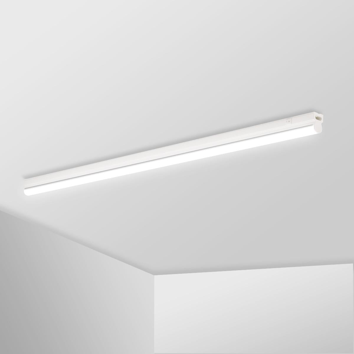 Lichtleiste mit Schalter 87,5cm 11W 1100lm IP20 - Lichtfarbe: Neutralweiß 4000K