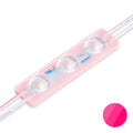 LED Modul 1,5W 12V 170° IP65 - Lichtfarbe: Pink