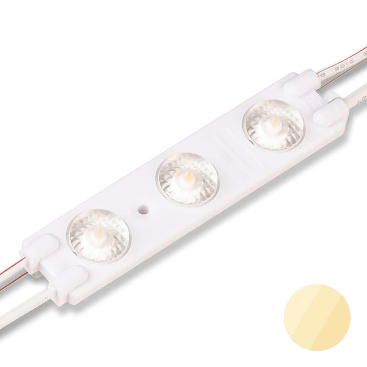 LED Modul 1,5W 12V 175° IP67 - Lichtfarbe: Warmweiß 2700K