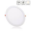 LED Panel Einbaustrahler rund weiss - Lichtfarbe: Neutralweiß 4000K - Ausführung: 24W Ø300mm Ausschnitt Ø285mm