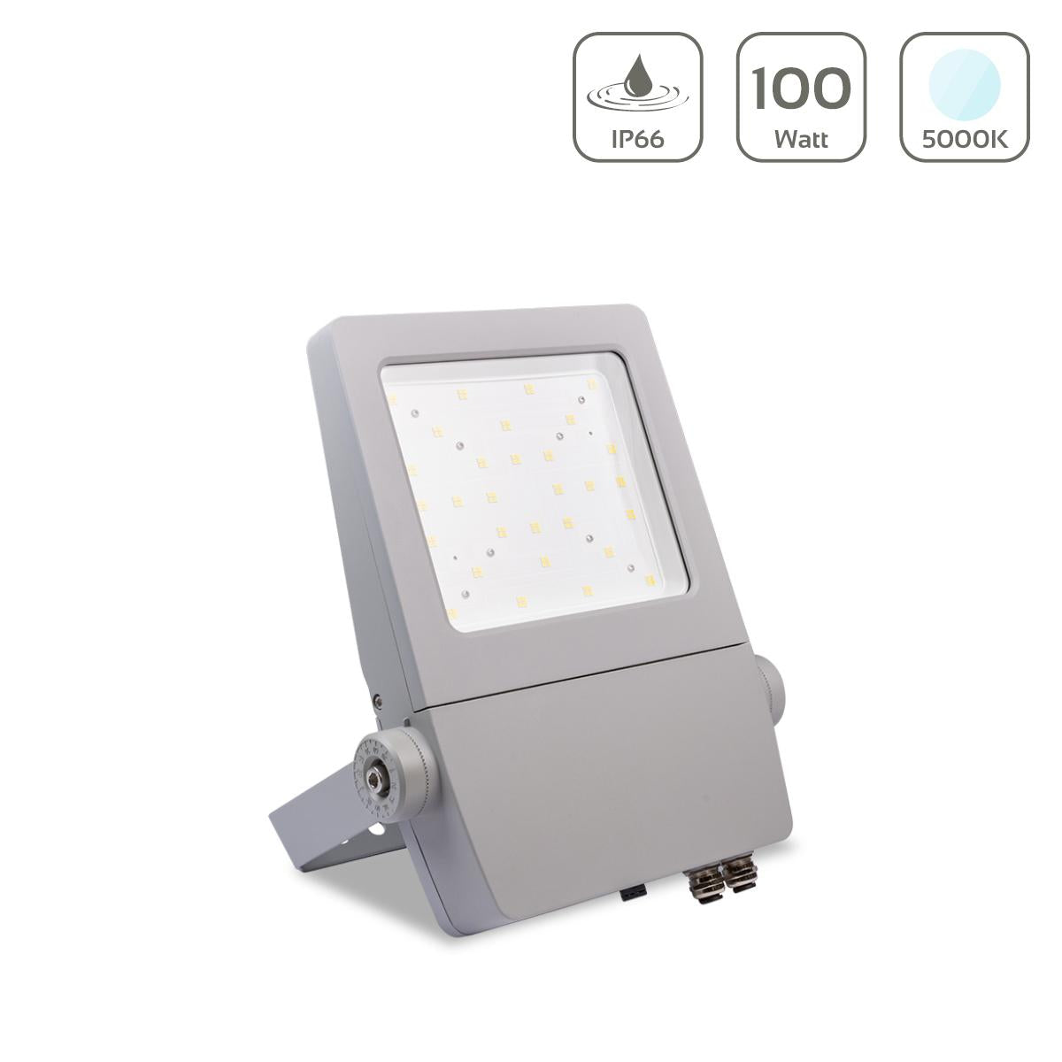 LED Außenstrahler Sirius 5000K Kaltweiß - Ausführung: 100W 14.000 Lumen