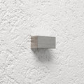 3D Hausnummer Bindestrich Edelstahl V2A unbeleuchtet Arial