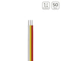 LED Kabel CCT 3-polig - Querschnitt: 3x0,34mm² / AWG22 - Länge: 50m