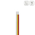 LED Kabel CCT 3-polig - Querschnitt: 3x0,75mm² / AWG18 - Länge: 15m