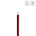 LED Kabel 2-polig - Querschnitt: 2x0,34mm² / AWG22 - Länge: 10m