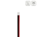 LED Kabel 2-polig - Querschnitt: 2x0,75mm² / AWG18 - Länge: 35m