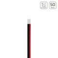 LED Kabel 2-polig - Querschnitt: 2x0,75mm² / AWG18 - Länge: 50m