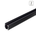 3 Phasenschiene schwarz - Länge: 200cm