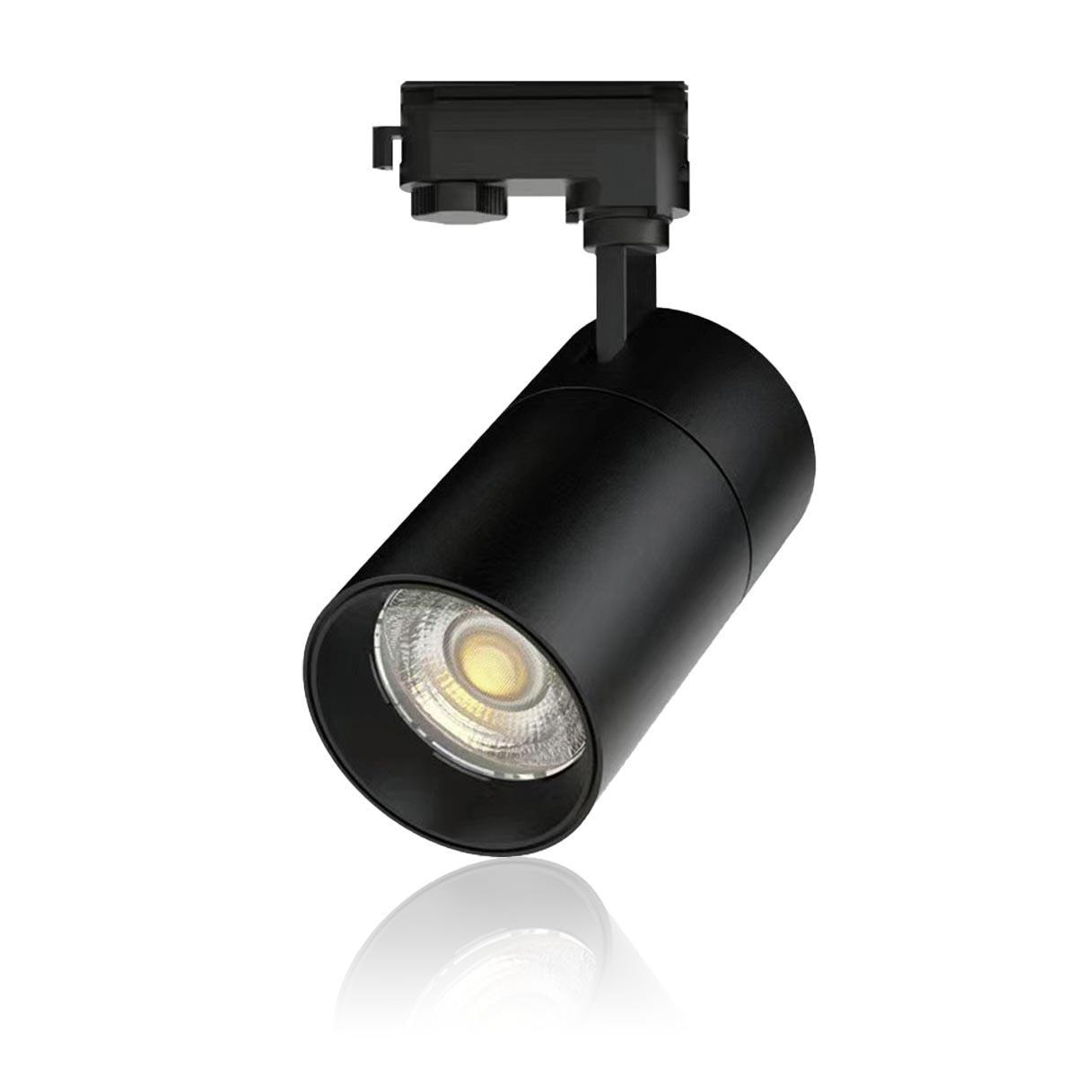 3 Phasenstrahler CCT 30W 36° dimmbar - Farbe: schwarz