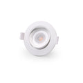 LED Einbaustrahler schwenkbar 5W Ø85mm 40° weiß - Lichtfarbe: Warmweiß 3000K