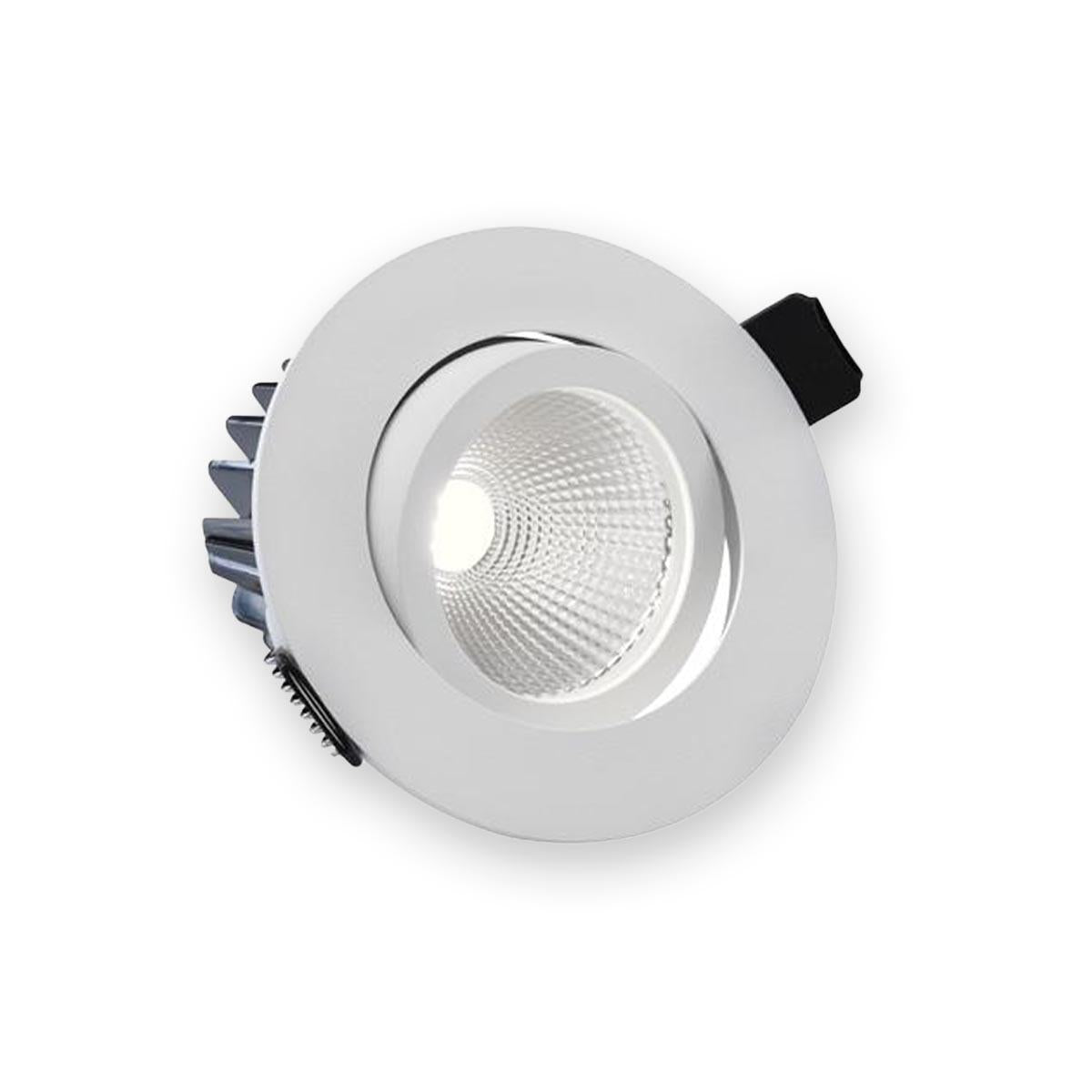 LED Einbaustrahler weiß 9W 36° 700lm dimmbar - Lichtfarbe: Neutralweiß 4000K