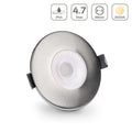 LED Einbaustrahler IP65 4,7W - Farbe: silber - Lichtfarbe: 3000K