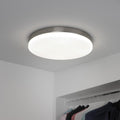 Deckenleuchte Slim Pro silber - Lichtfarbe: Neutralweiß 4000K - Ausführung: 24W Ø380 mm