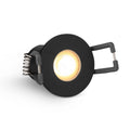 Einbaustrahler Mini Livorno 3W IP65 durchverbindbar - Lichtfarbe: Warmweiß 2700K - Farbe: schwarz matt