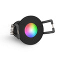 Einbaustrahler Mini Livorno 3W IP65 durchverbindbar - Lichtfarbe: RGB+2700K - Farbe: schwarz matt