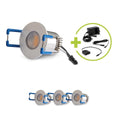 LED Mini Einbauspot 1.5W 12V 3000K IP20 - Form: rund 35mm - Anzahl: 4x