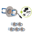 LED Mini Einbauspot 1.5W 12V 3000K IP20 - Form: rund 35mm - Anzahl: 6x