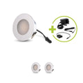LED Mini Einbauspot rund 1.2W 12V IP20 Ausschnitt Ø32mm - Lichtfarbe: Neutralweiß 4000K - Anzahl: 3x