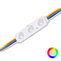 LED Modul 0,72W 12V 160° IP66 - Lichtfarbe: RGB+3000K
