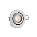 Einbaustrahler Mini schwenkbar Matera 3W IP44 durchverbindbar - Lichtfarbe: CCT 2700K-5500K - Farbe: silber