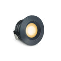 Einbaustrahler Mini flach Torino 3W IP44 durchverbindbar - Lichtfarbe: 2700K - Farbe: anthrazit RAL 7016