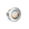 Einbaustrahler Mini flach Torino 3W IP44 durchverbindbar - Lichtfarbe: CCT 2700K-5500K - Farbe: silber