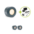 Aufbau/Einbaustrahler Mini Bergamo 3W 2700K IP44 - Farbe: anthrazit RAL 7016 - Anzahl: 3x