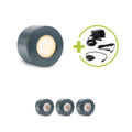 Aufbau/Einbaustrahler Mini Bergamo 3W 2700K IP44 - Farbe: anthrazit RAL 7016 - Anzahl: 4x