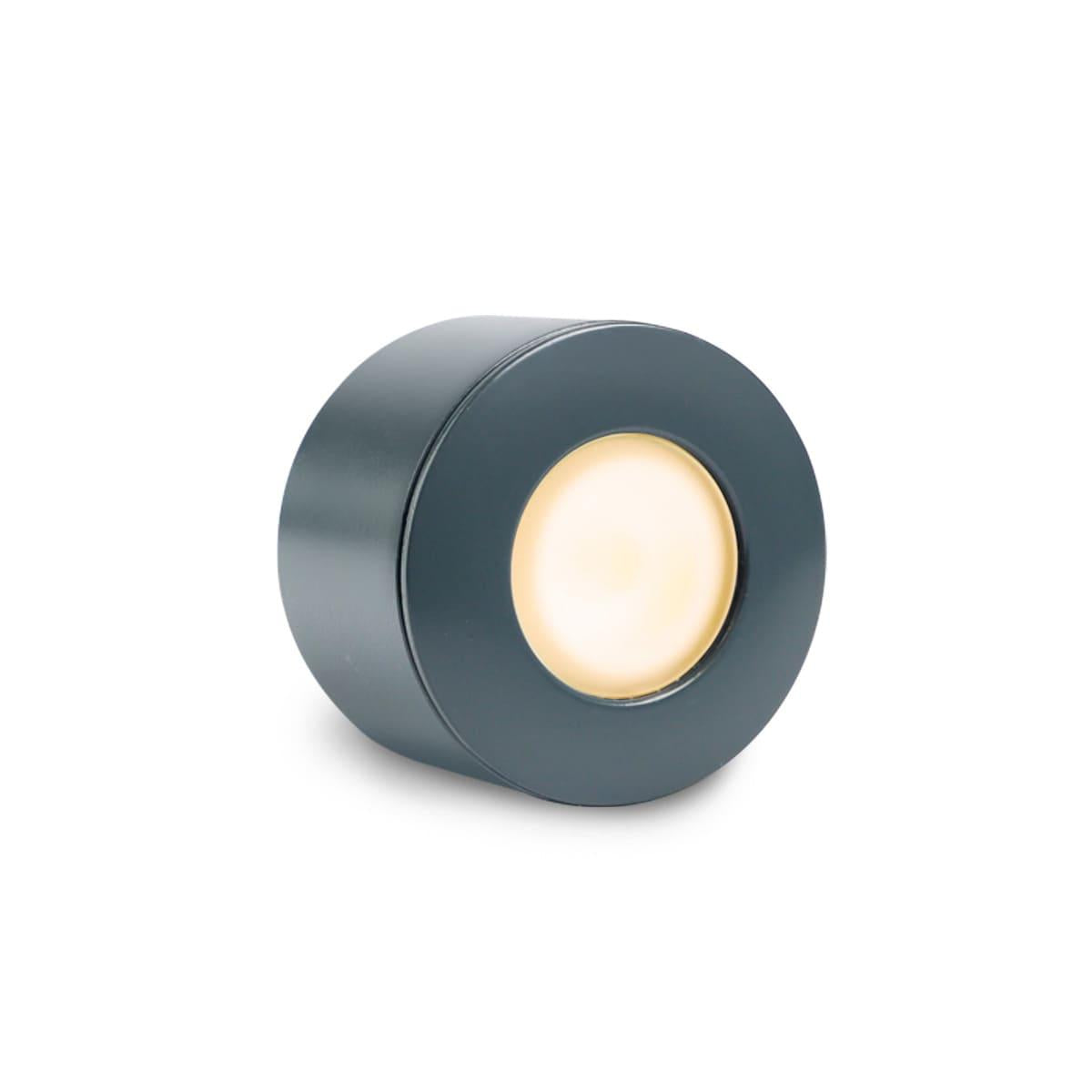 Aufbau/Einbaustrahler Mini Bergamo 3W IP44 2700K - Farbe: anthrazit RAL 7016