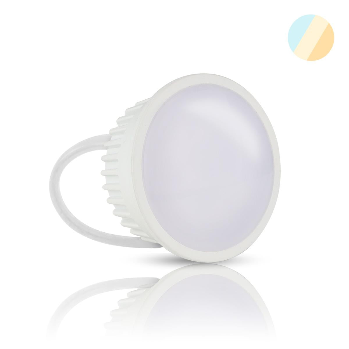 LED Modul 4.9W 230V IP20 dimmbar Lichtfarbe CCT 3000K / 4000K/ 6500K - Abstrahlwinkel: 120°