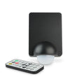 Bewegungssensor PIR 240° IP65 inkl. Fernbedienung Reichweite bis 12m - Farbe: schwarz