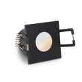 Einbaustrahler Mini Livorno eckig 3W IP65 durchverbindbar - Lichtfarbe: CCT 2700K-5500K - Farbe: schwarz matt