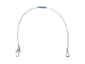 EUROLITE Sicherungsseil UNV-35FB 6x1000mm bis 35kg sil