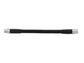 OMNITRONIC Schwanenhals schwarz XLR/XLR, 47cm